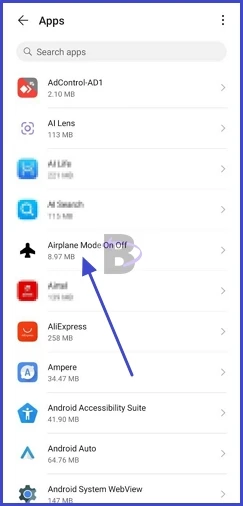 phone stuck on airplane mode samsung