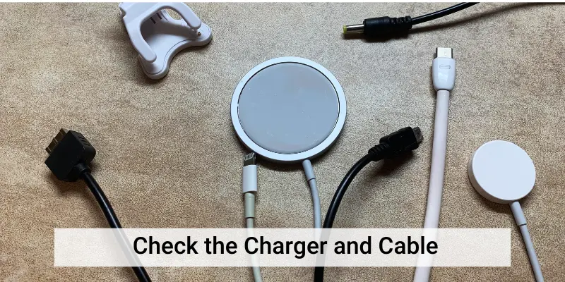Check the charger